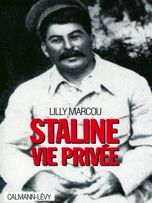 cover image of Staline, vie privée